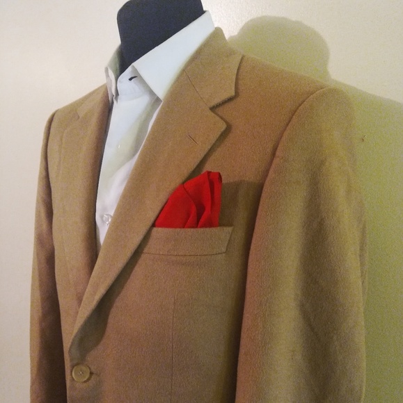 (40R) HUGO BOSS 100% Pure Camelhair Sports Blazer